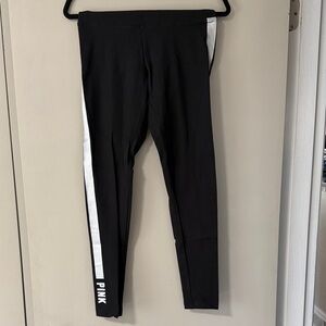 PINK Victoria's Secret Kids Leggings with Silver Side Stripe